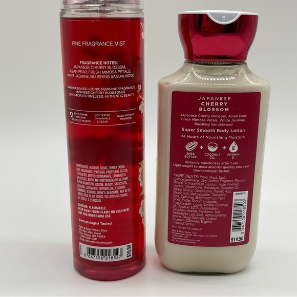 Bath & Body Works Japanese Cherry Blossom Lotion - Picture 4 of 4